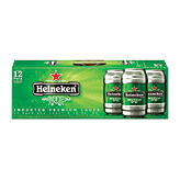 Heineken  lager beer, non-slip grip cans, 12-oz Full-Size Picture